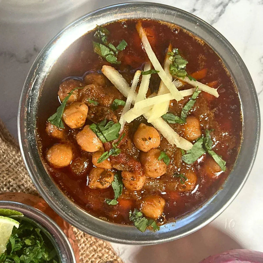 North India: Punjabi Chole (Chickpea Curry)
