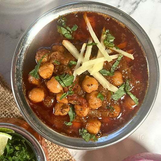 North India: Punjabi Chole (Chickpea Curry)