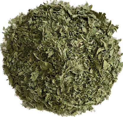 Trockenes Minzpulver